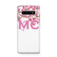 Personalised Pink White Blossom Protective Samsung Galaxy Case
