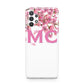 Personalised Pink White Blossom Samsung A32 5G Case