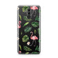 Personalised Pink White Flamingo Huawei Mate 20 Lite