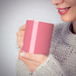 Personalised Pink White Initial 10oz Mug Alternative Image 6