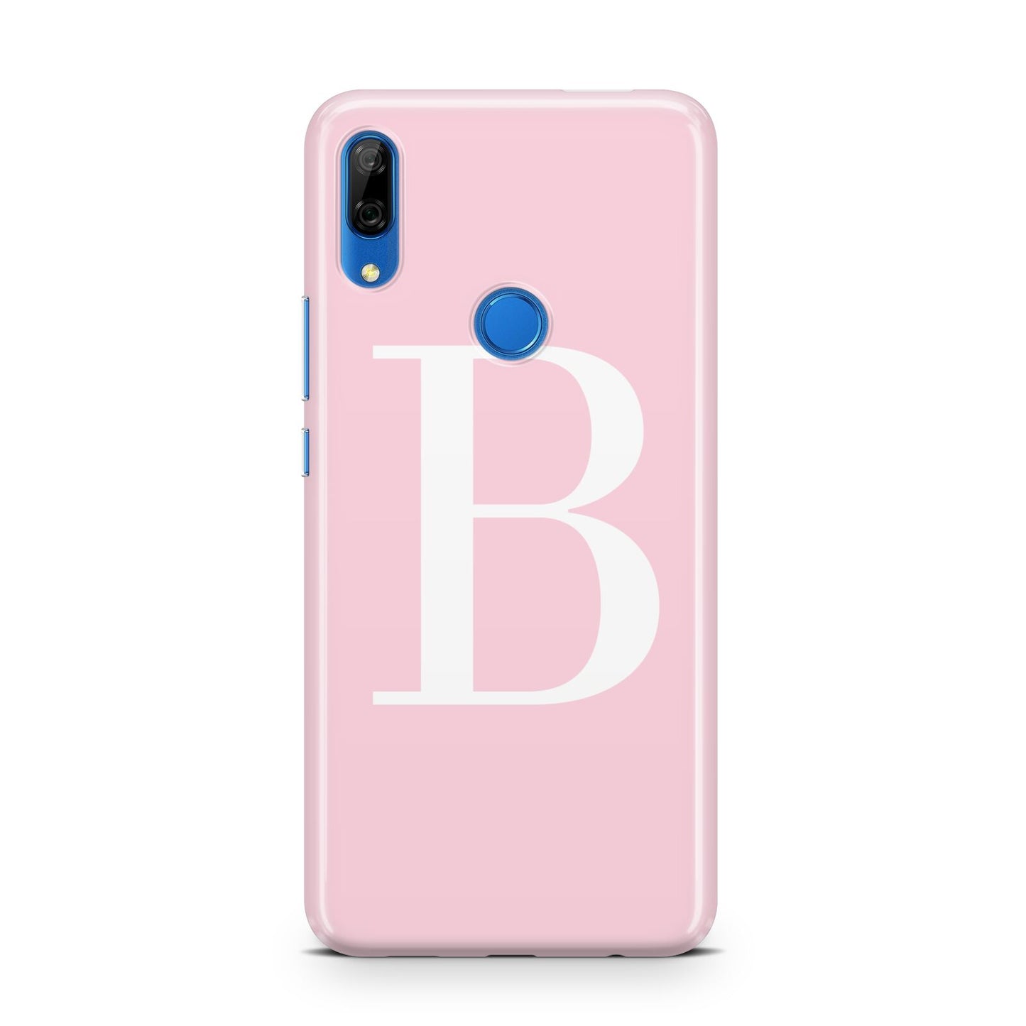 Personalised Pink White Initial Huawei P Smart Z