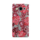 Personalised Pink and Red Floral Samsung Galaxy A5 Case