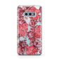 Personalised Pink and Red Floral Samsung Galaxy S10E Case