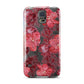 Personalised Pink and Red Floral Samsung Galaxy S5 Case