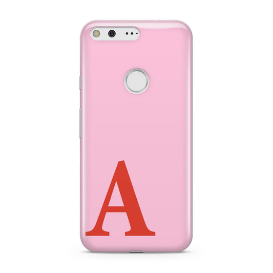 Personalised Pink and Red Google Pixel Case