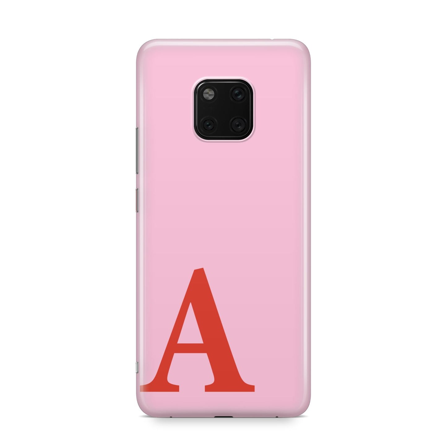 Personalised Pink and Red Huawei Mate 20 Pro Phone Case