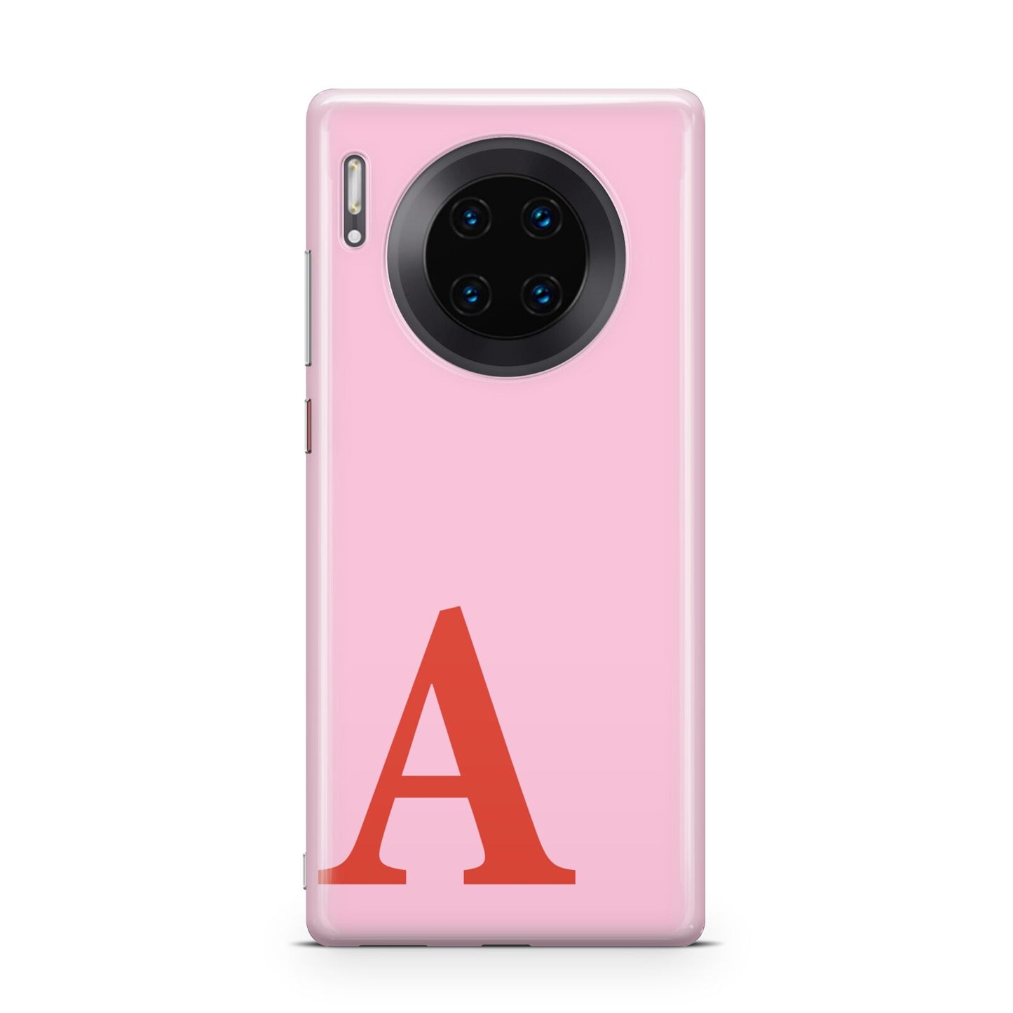Personalised Pink and Red Huawei Mate 30 Pro Phone Case