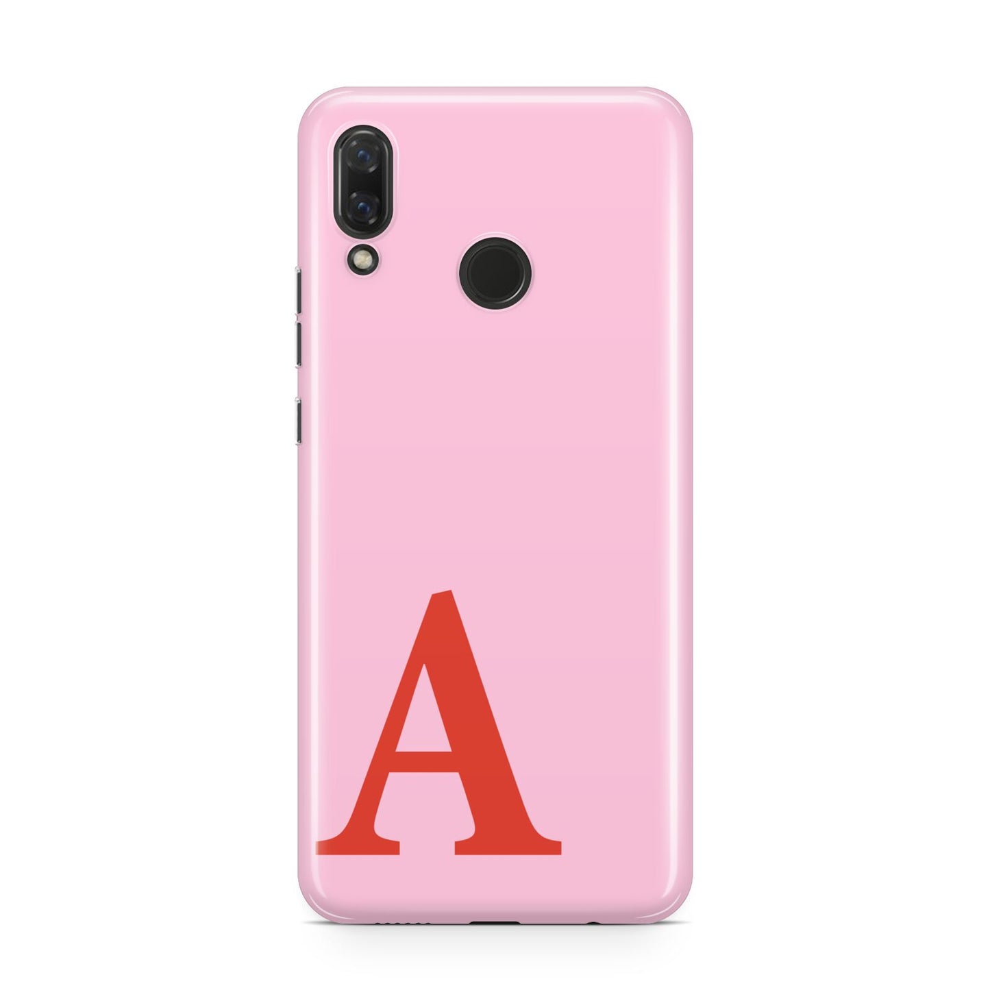 Personalised Pink and Red Huawei Nova 3 Phone Case