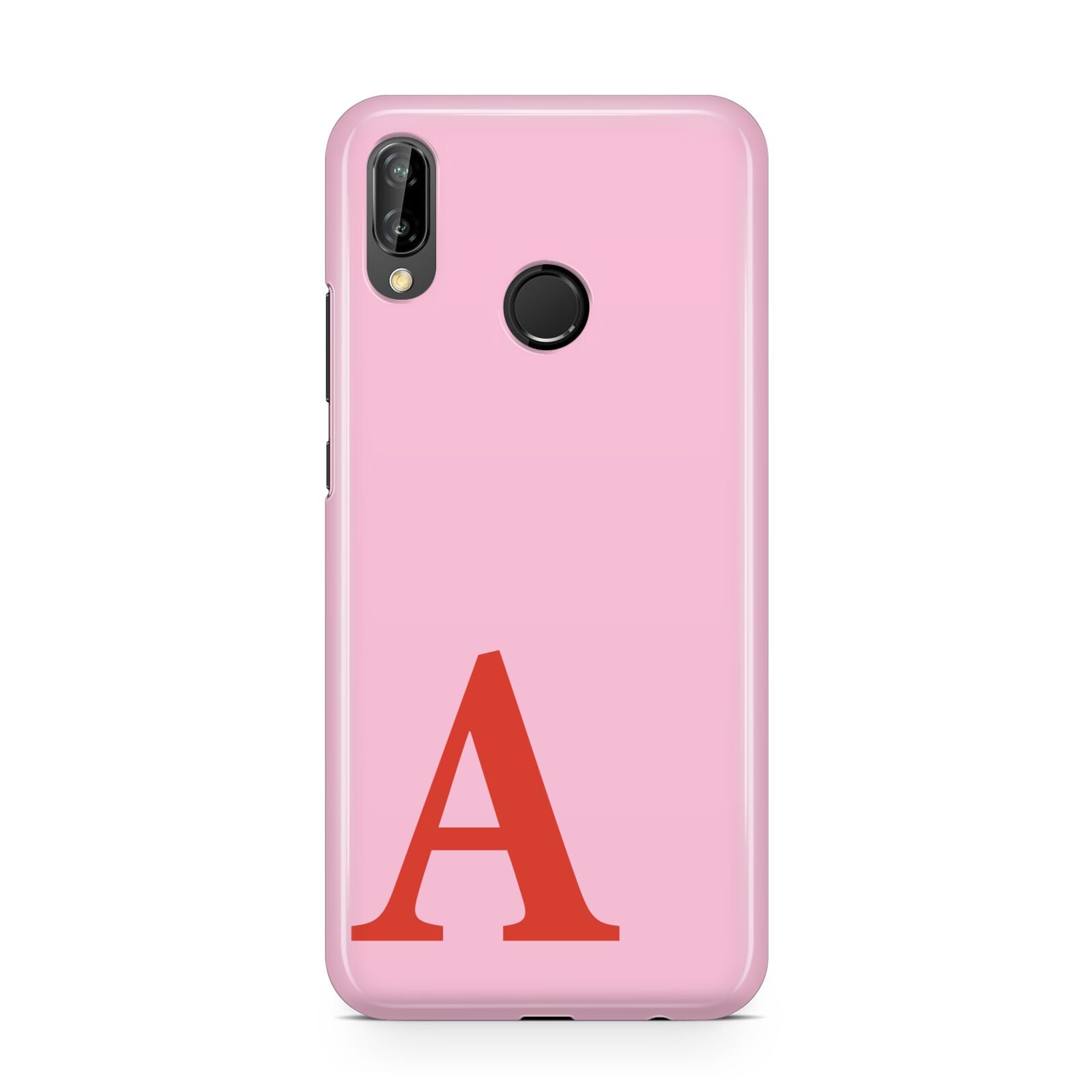 Personalised Pink and Red Huawei P20 Lite Phone Case
