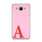 Personalised Pink and Red Huawei Y3 2017