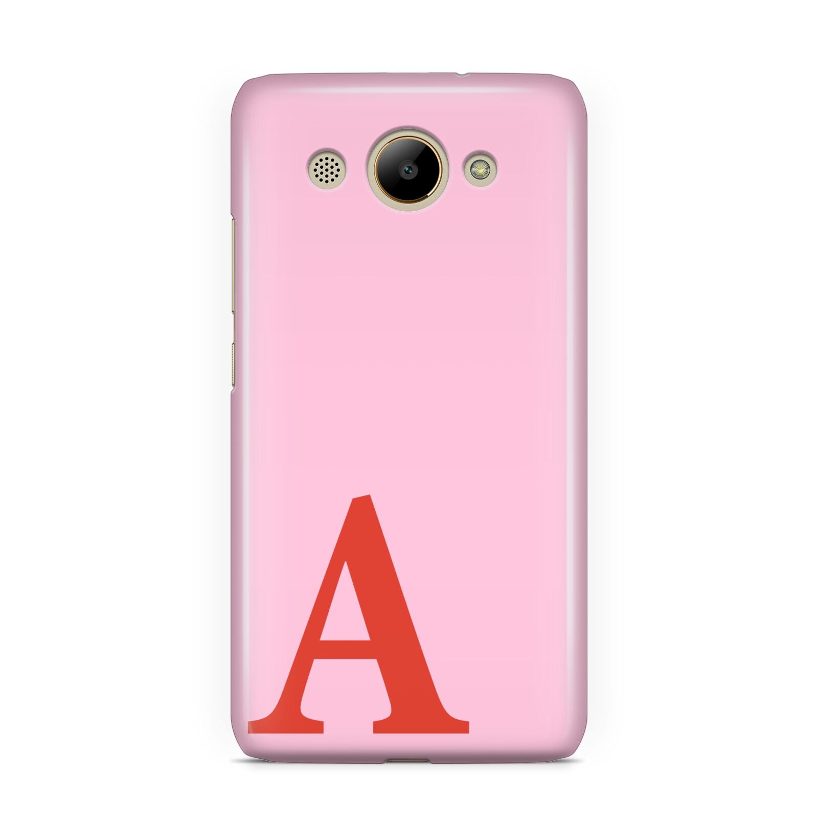 Personalised Pink and Red Huawei Y3 2017