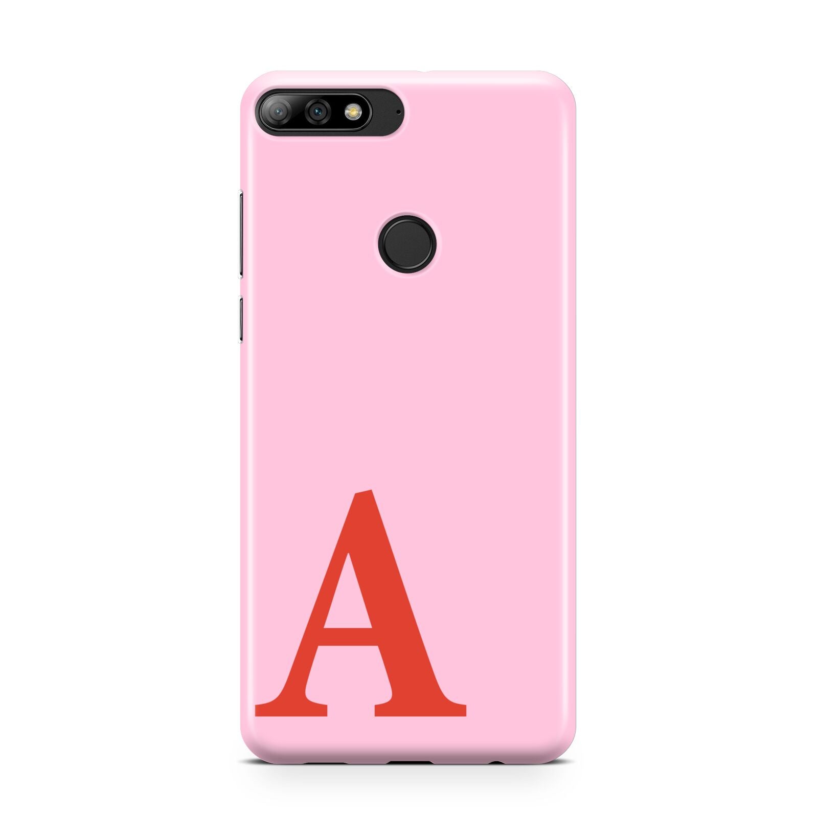 Personalised Pink and Red Huawei Y7 2018