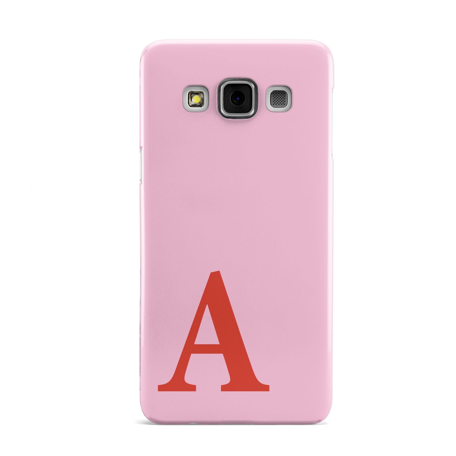 Personalised Pink and Red Samsung Galaxy A3 Case
