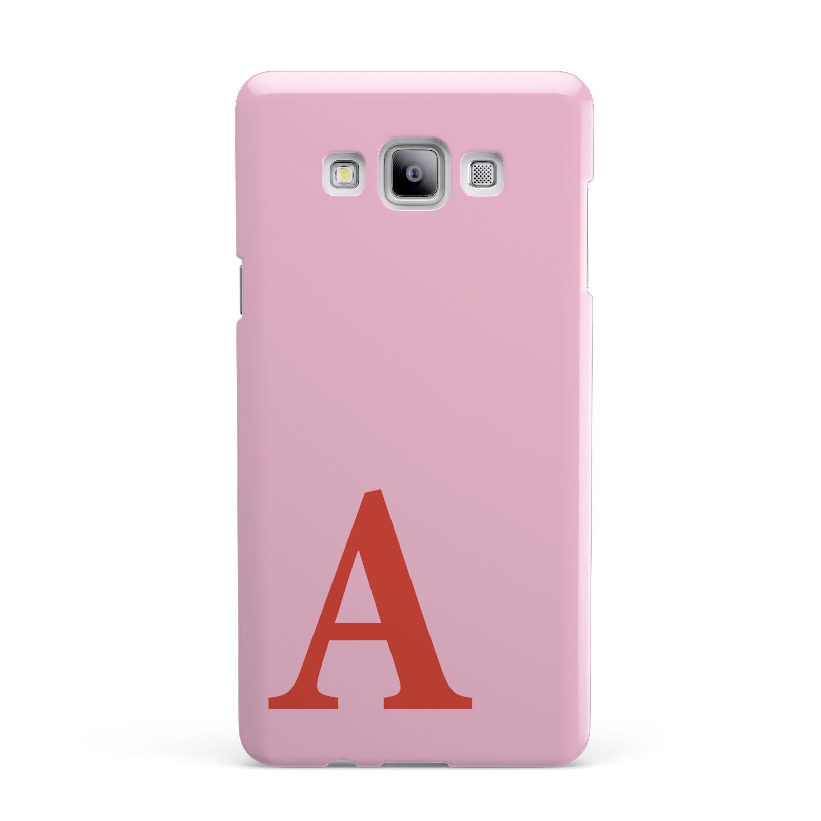 Personalised Pink and Red Samsung Galaxy A7 2015 Case