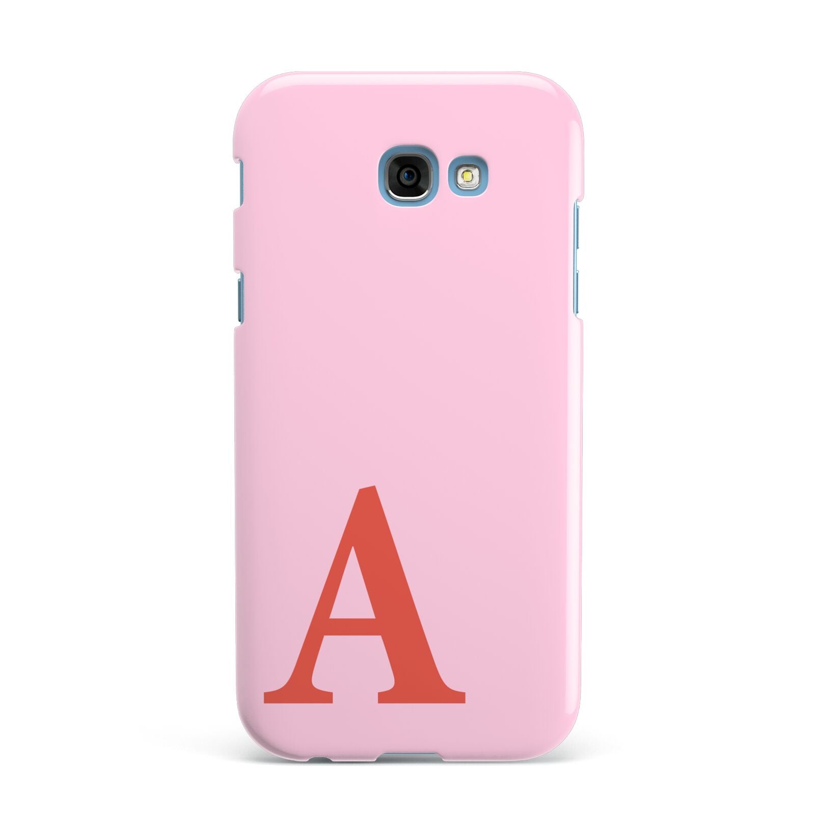 Personalised Pink and Red Samsung Galaxy A7 2017 Case