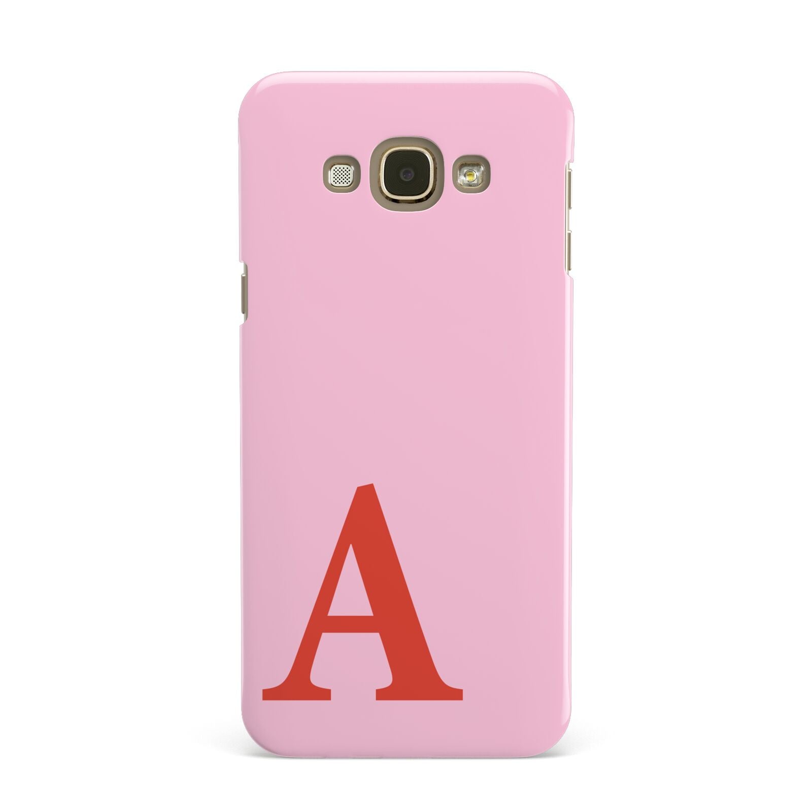 Personalised Pink and Red Samsung Galaxy A8 Case