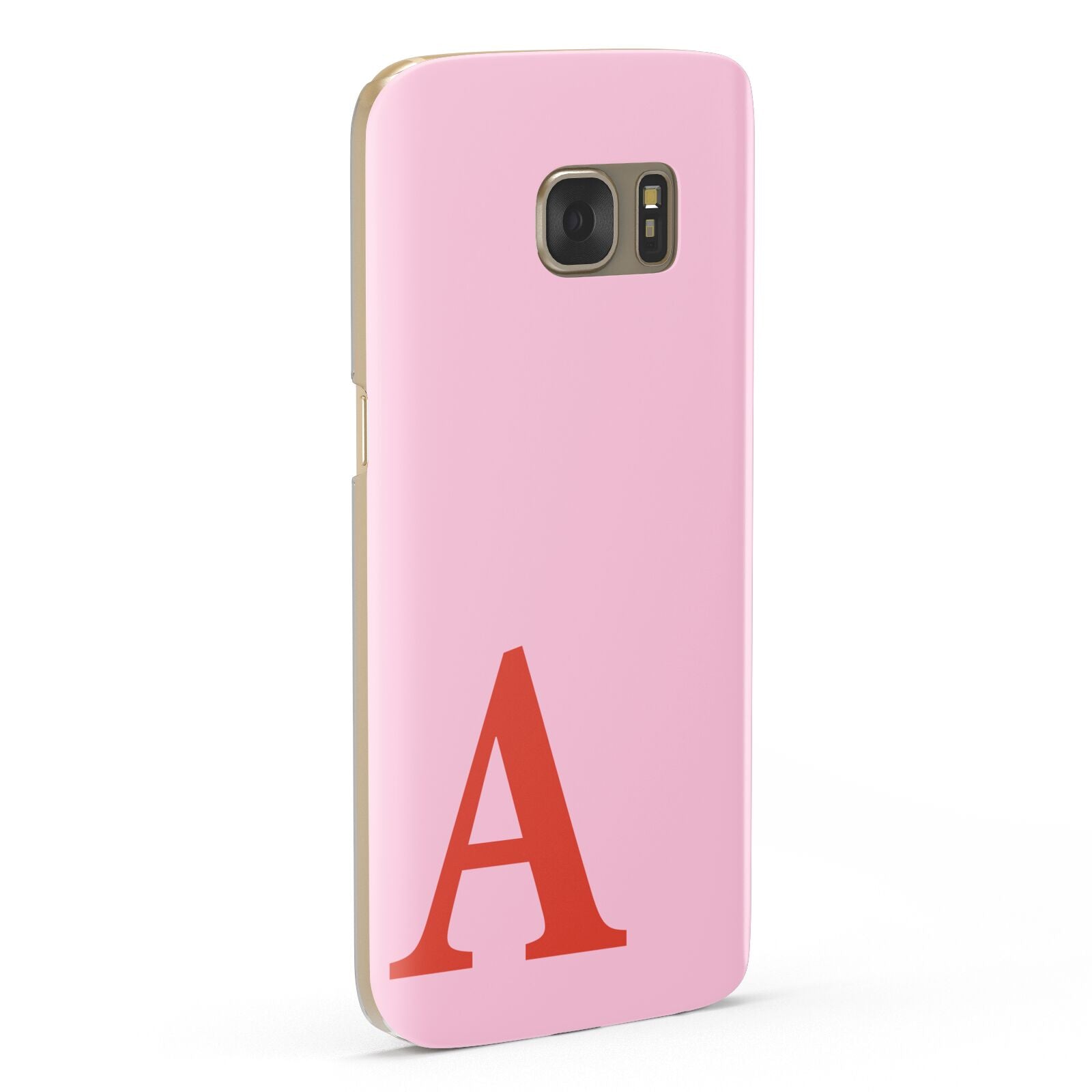 Personalised Pink and Red Samsung Galaxy Case Fourty Five Degrees