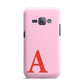 Personalised Pink and Red Samsung Galaxy J1 2016 Case