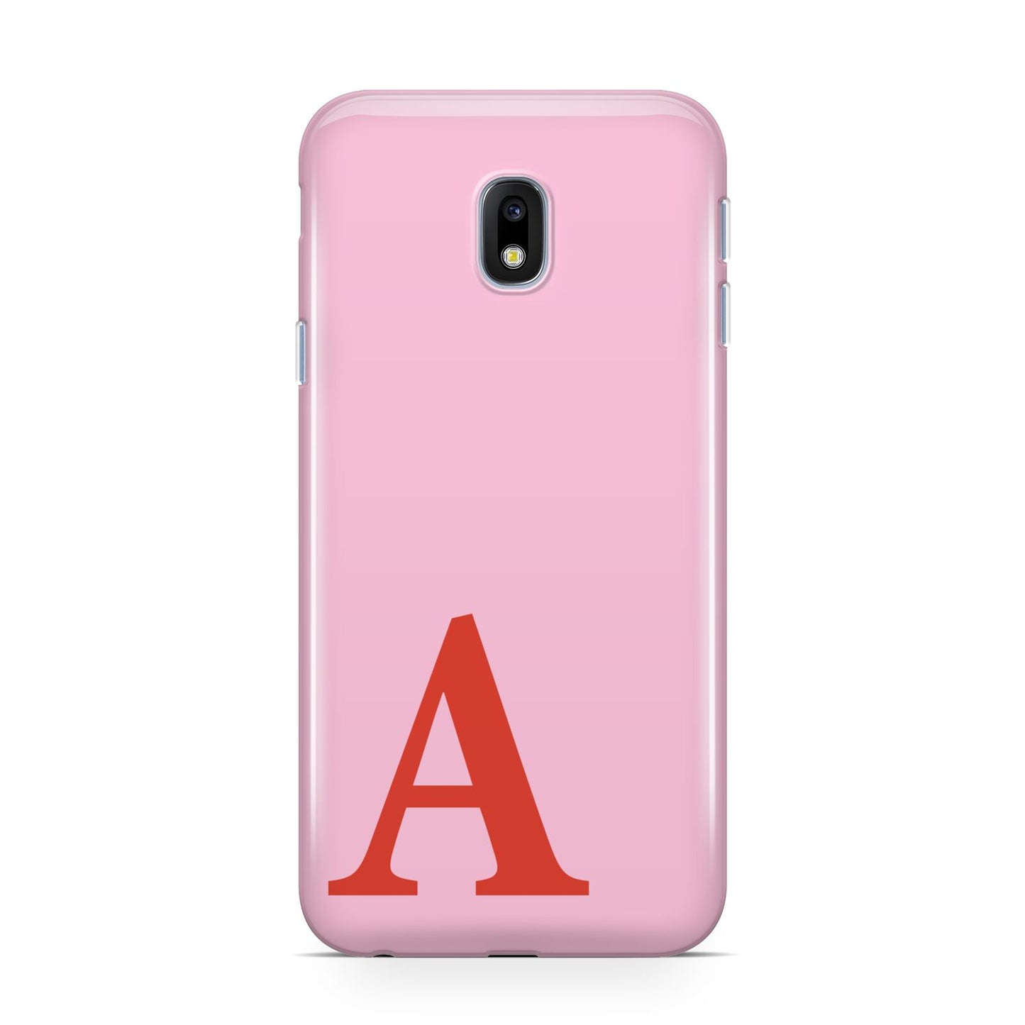 Personalised Pink and Red Samsung Galaxy J3 2017 Case