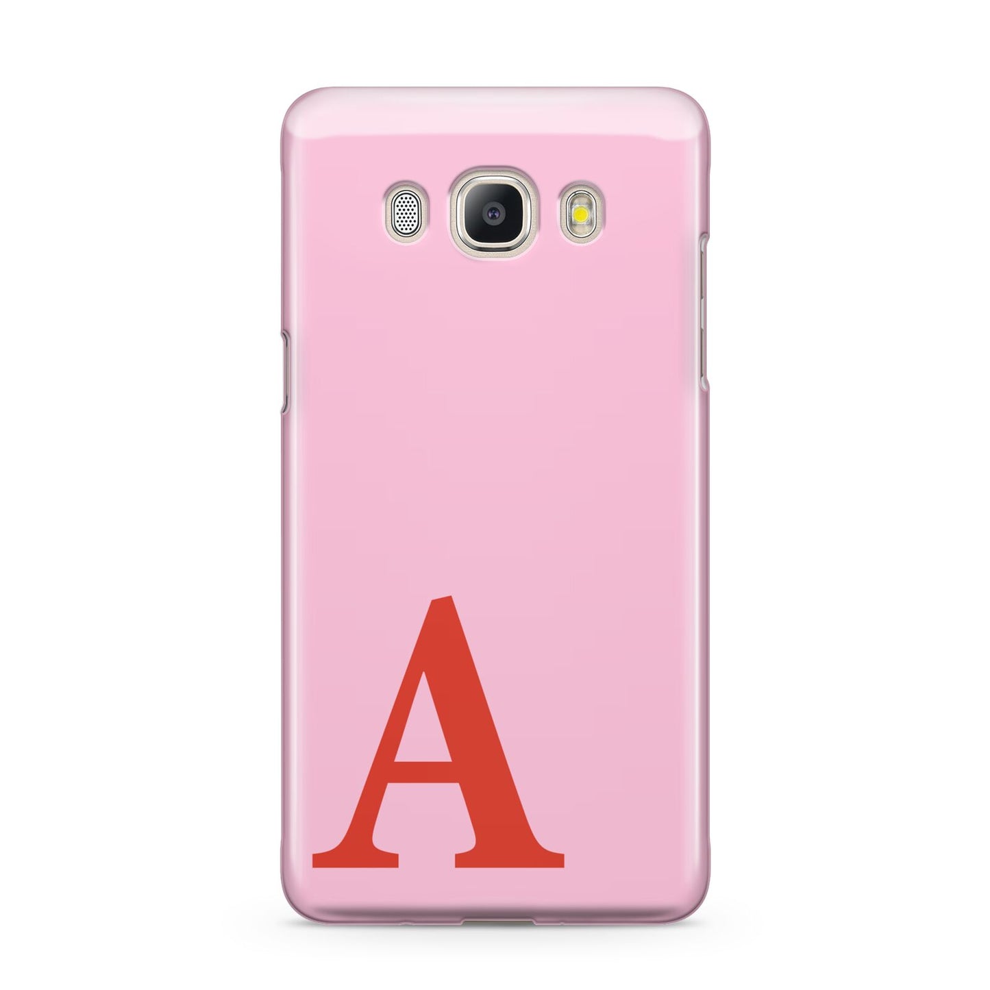 Personalised Pink and Red Samsung Galaxy J5 2016 Case