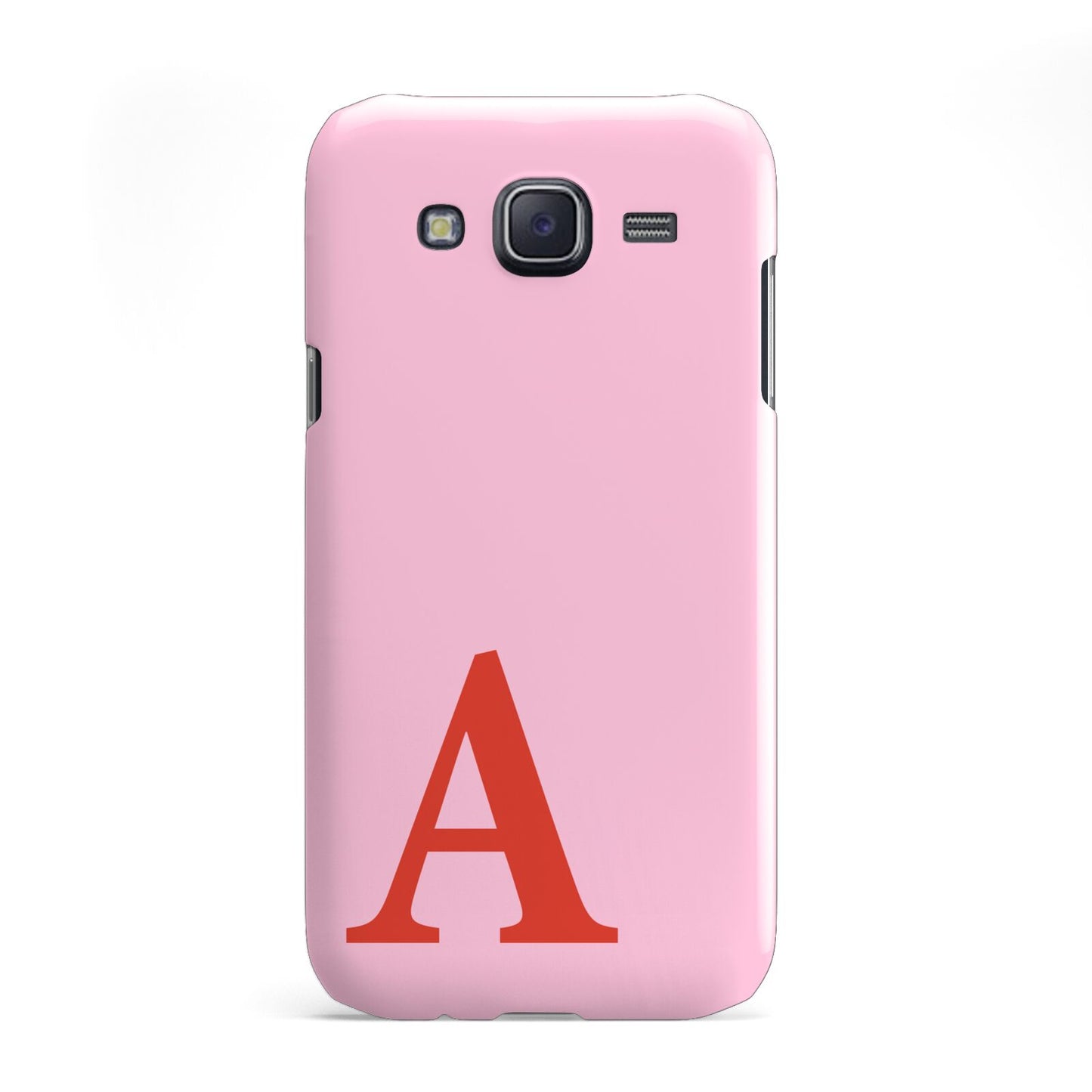 Personalised Pink and Red Samsung Galaxy J5 Case