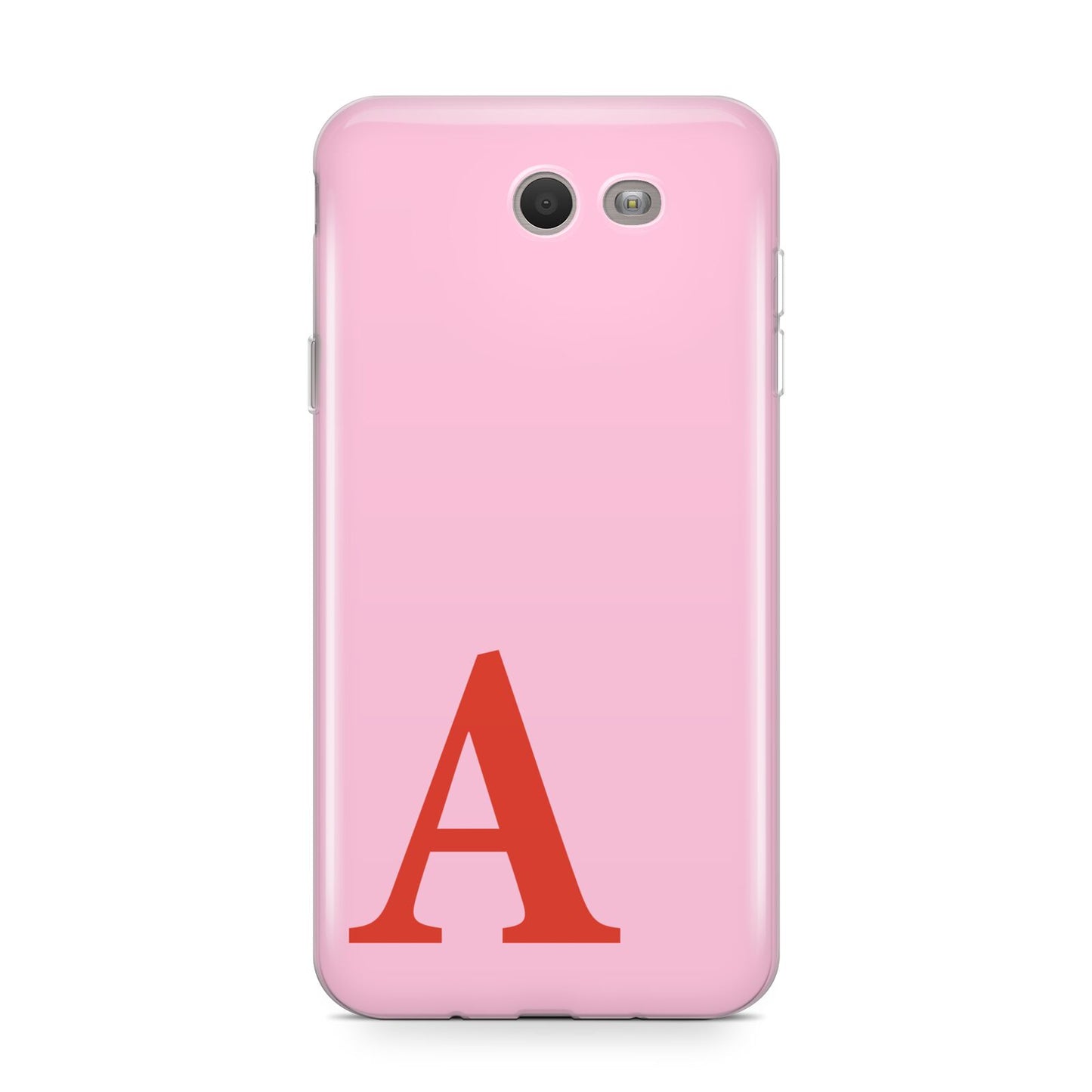 Personalised Pink and Red Samsung Galaxy J7 2017 Case