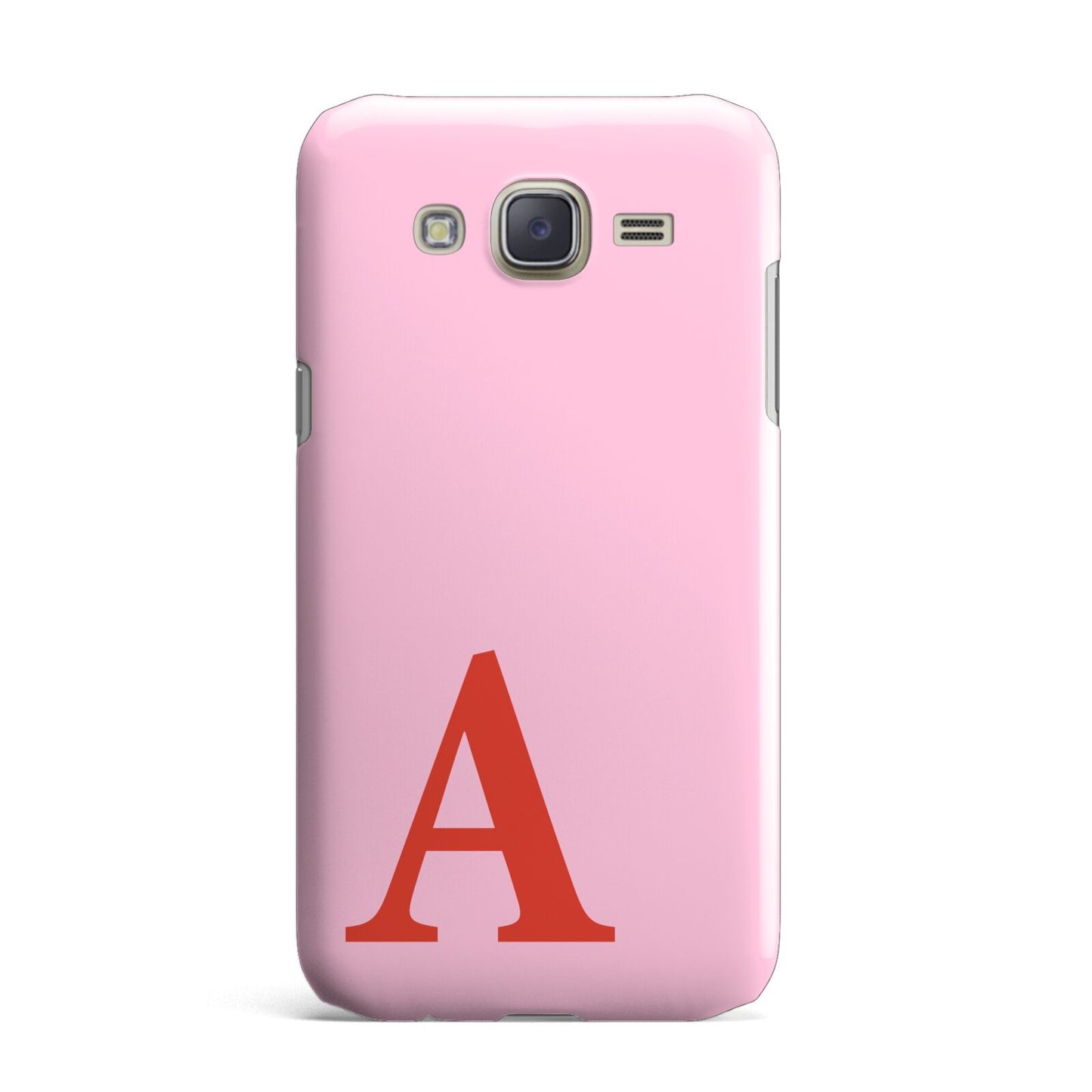 Personalised Pink and Red Samsung Galaxy J7 Case