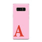 Personalised Pink and Red Samsung Galaxy Note 8 Case