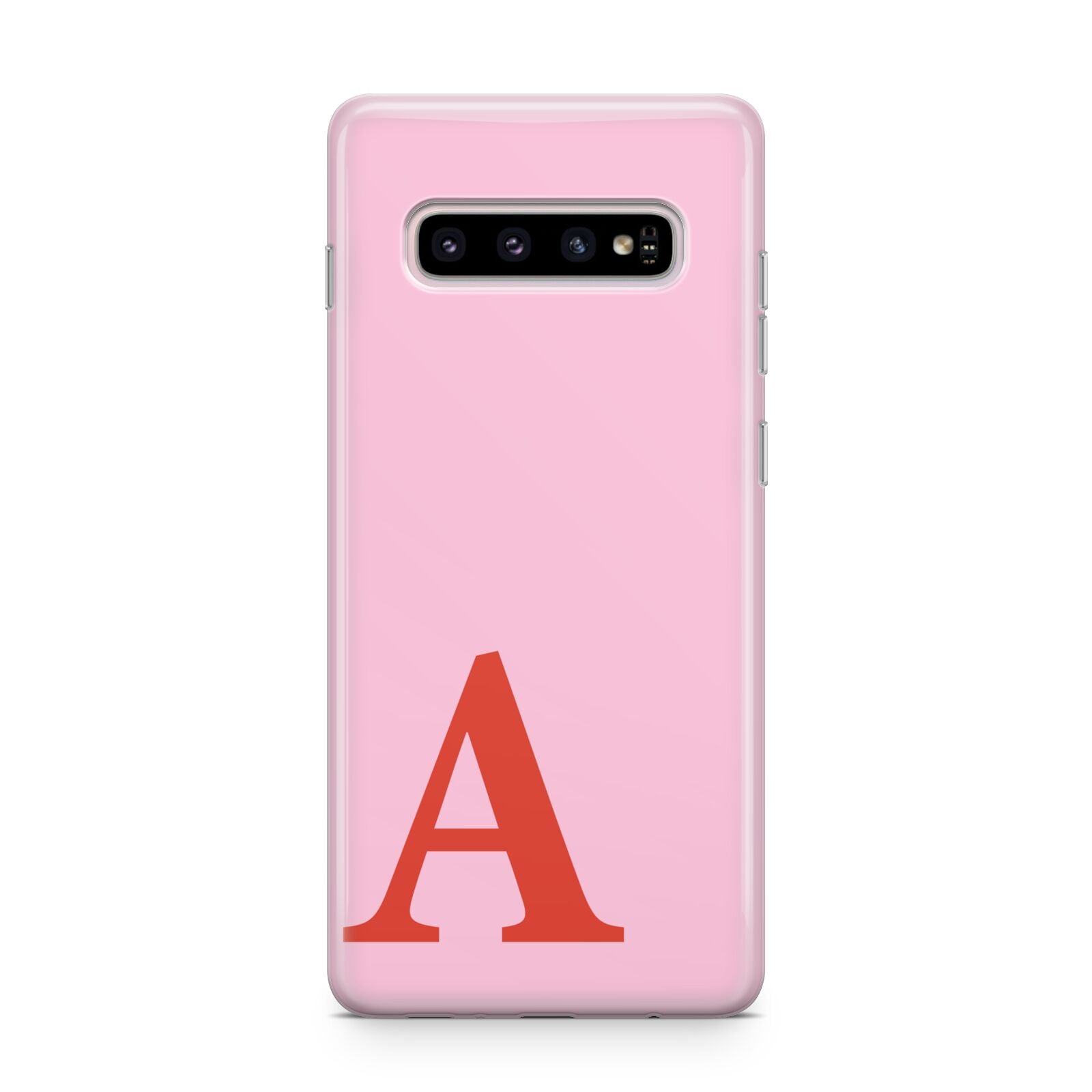 Personalised Pink and Red Samsung Galaxy S10 Plus Case