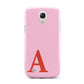 Personalised Pink and Red Samsung Galaxy S4 Mini Case