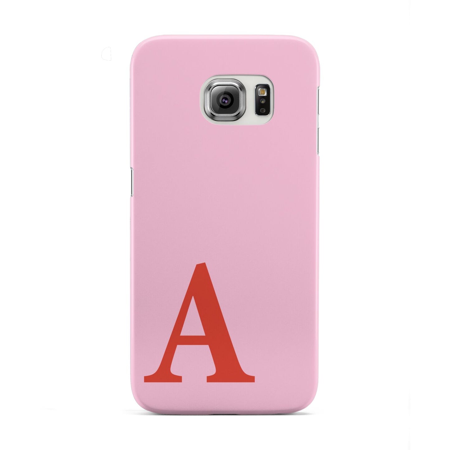 Personalised Pink and Red Samsung Galaxy S6 Edge Case