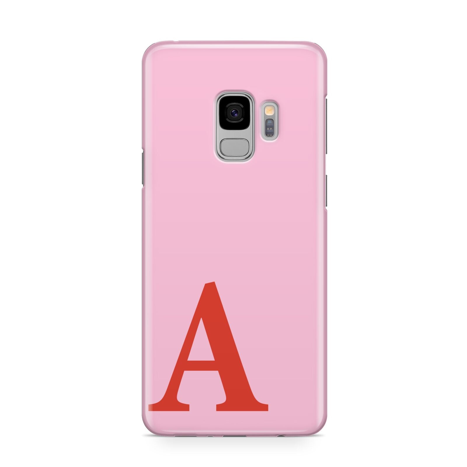 Personalised Pink and Red Samsung Galaxy S9 Case