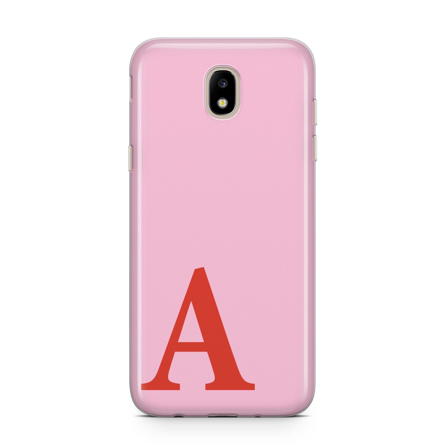 Personalised Pink and Red Samsung J5 2017 Case