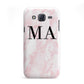 Personalised Pinky Marble Initials Samsung Galaxy J5 Case