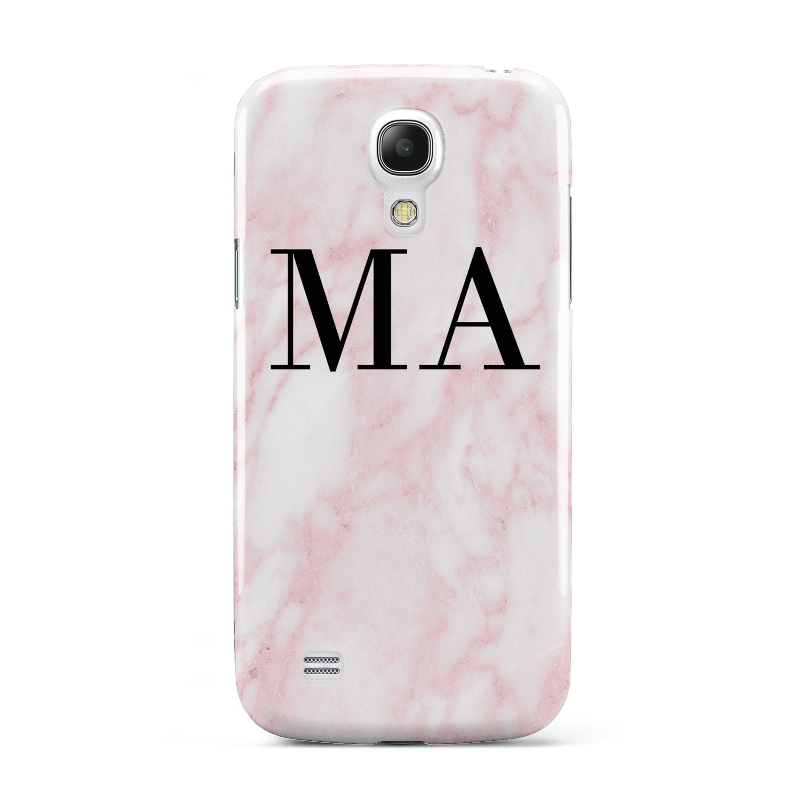 Personalised Pinky Marble Initials Samsung Galaxy S4 Mini Case