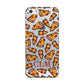 Personalised Pizza Initials Clear Apple iPhone 5 Case