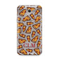 Personalised Pizza Initials Clear Samsung Galaxy J7 2017 Case