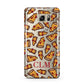 Personalised Pizza Initials Clear Samsung Galaxy Note 5 Case