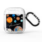 Personalised Planets AirPods Glitter Case