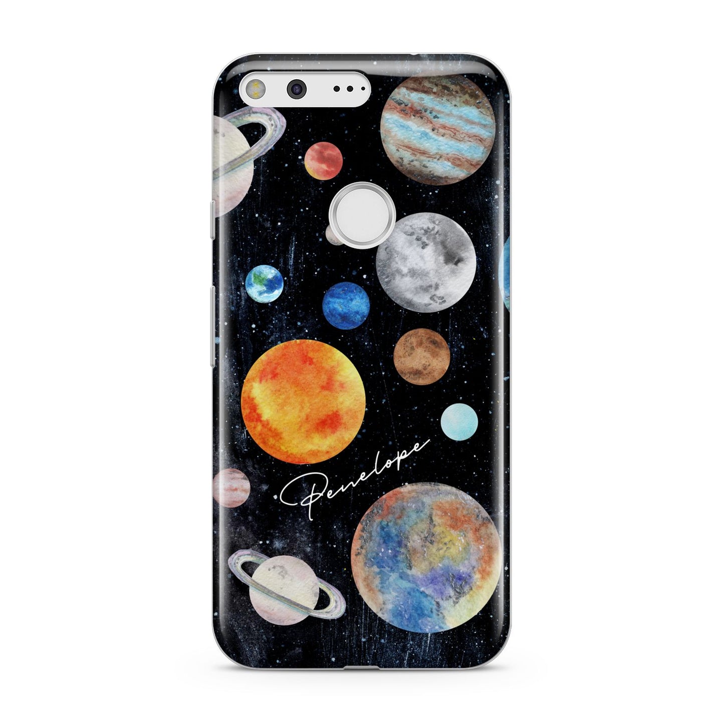 Personalised Planets Google Pixel Case