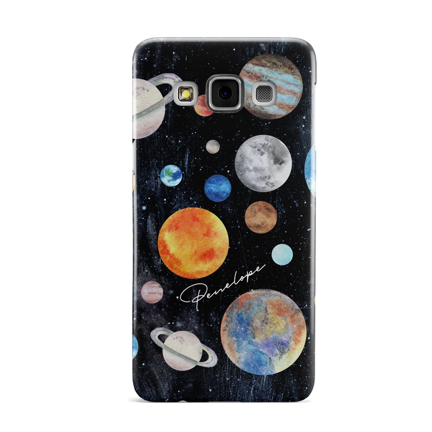 Personalised Planets Samsung Galaxy A3 Case