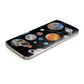 Personalised Planets Samsung Galaxy Case Top Cutout