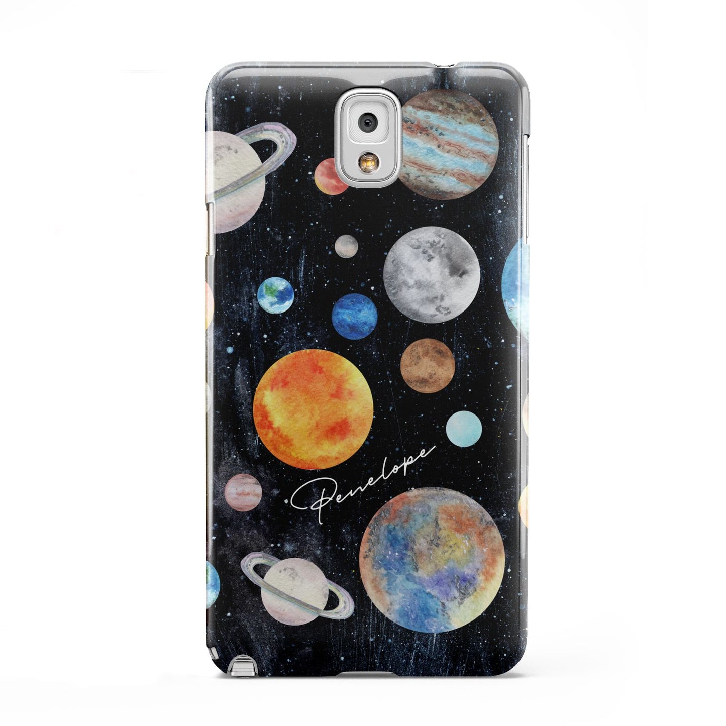 Personalised Planets Samsung Galaxy Note 3 Case