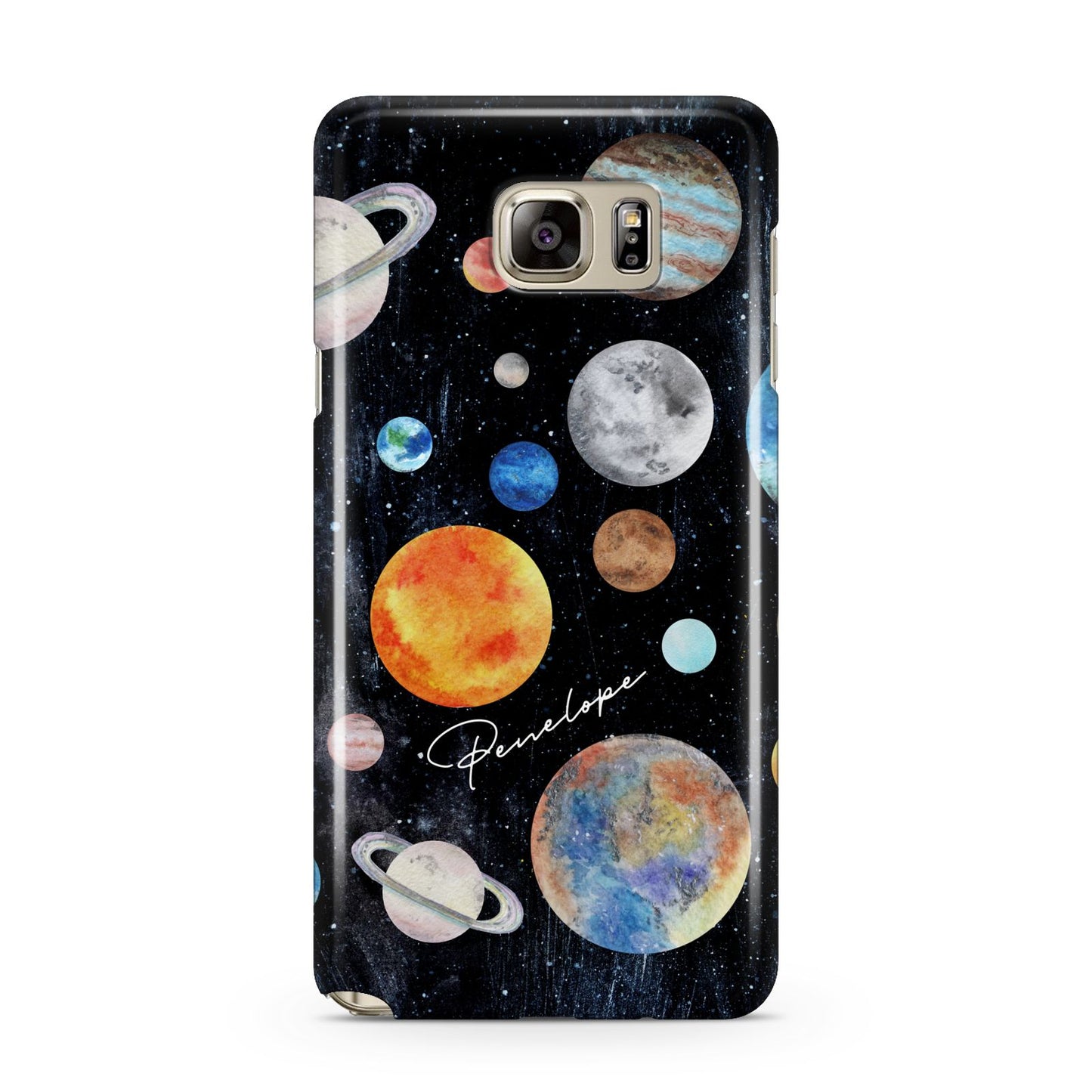 Personalised Planets Samsung Galaxy Note 5 Case