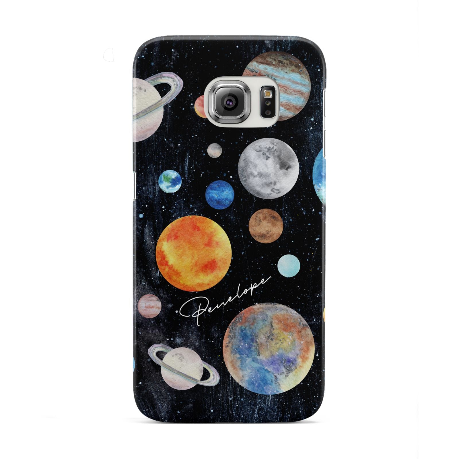 Personalised Planets Samsung Galaxy S6 Edge Case