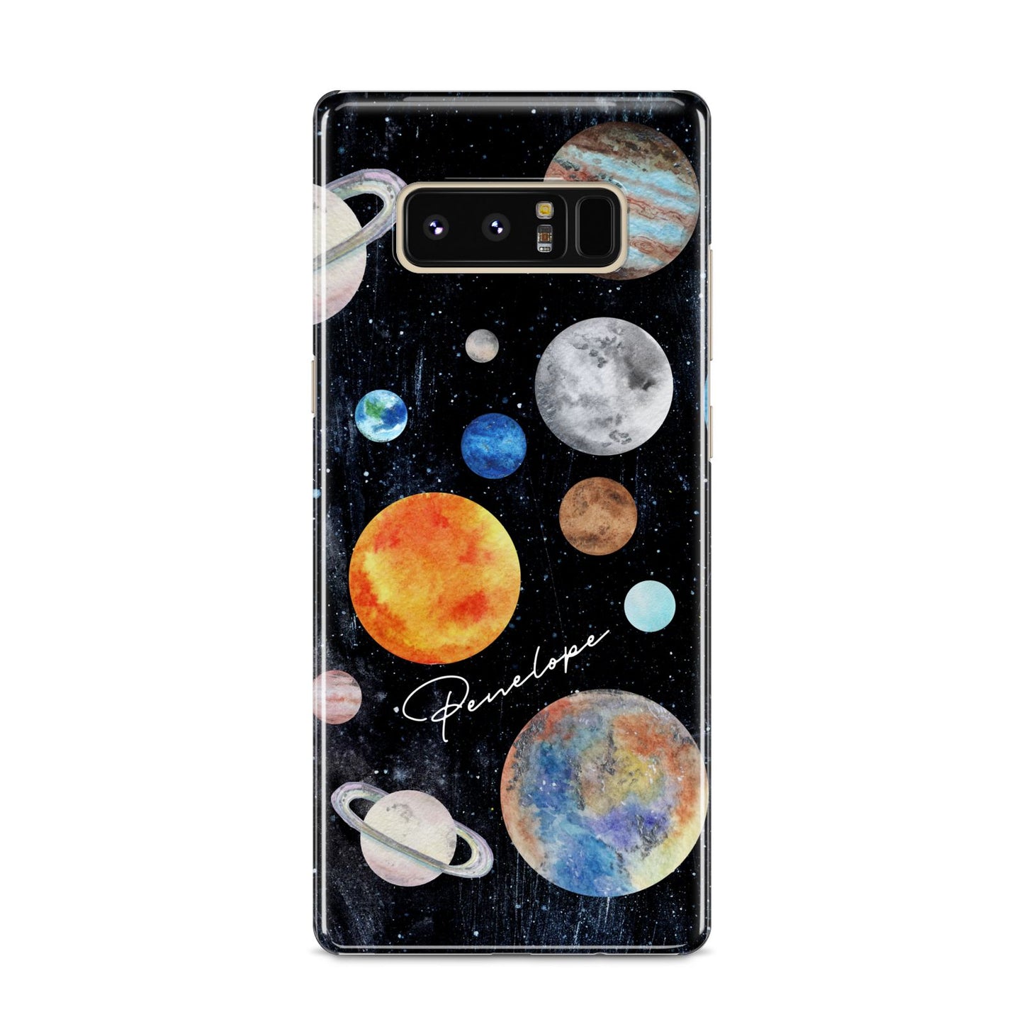 Personalised Planets Samsung Galaxy S8 Case
