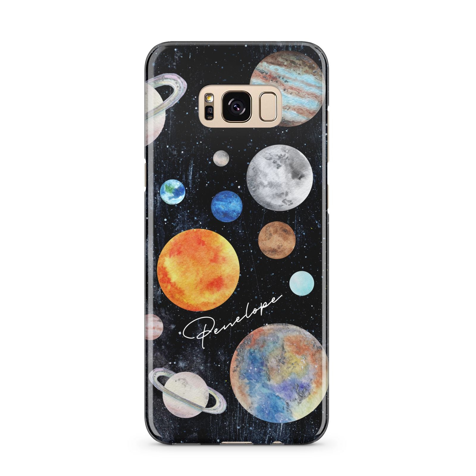 Personalised Planets Samsung Galaxy S8 Plus Case