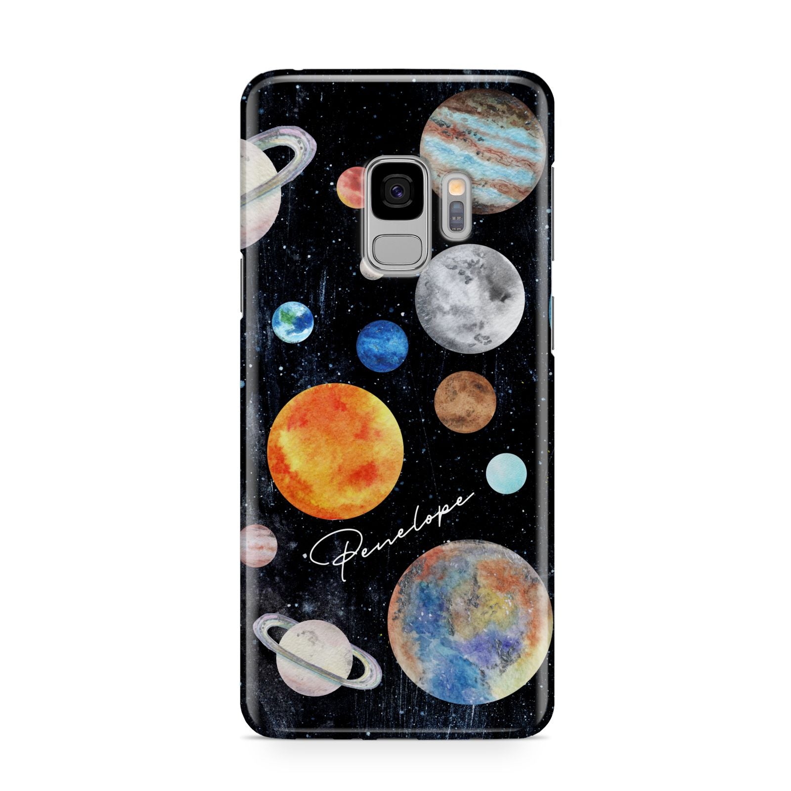 Personalised Planets Samsung Galaxy S9 Case