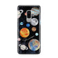 Personalised Planets Samsung Galaxy S9 Plus Case on Silver phone