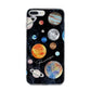 Personalised Planets iPhone 7 Plus Bumper Case on Silver iPhone